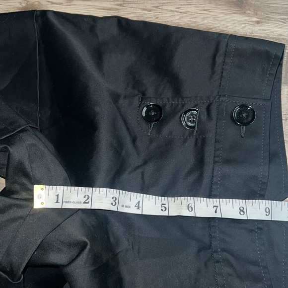 EXPRESS black button midi sailor business shorts size 0 - Picture 8 of 8